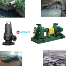 Pompe pour livrer des eaux usées industrielles